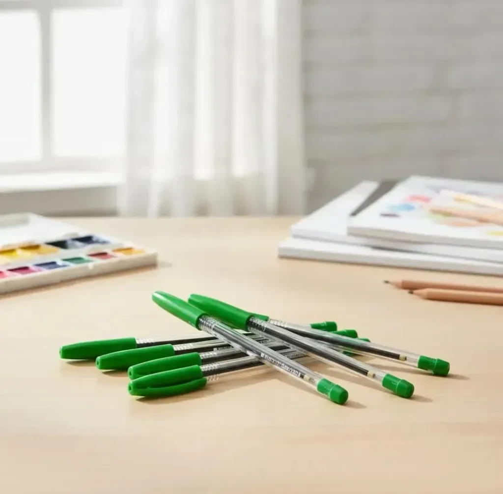 BOLIGRAFO CLASSIC PEN X50 VERDE TRABI
