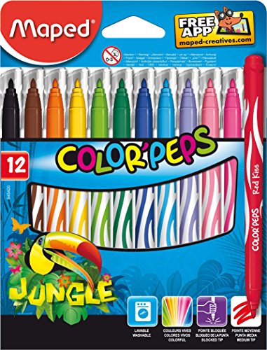 MARCADOR MAPED JUNGLE COLOR PEPS