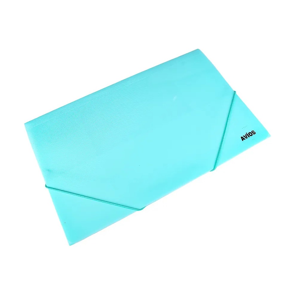 CARPETA 3 SOLAPAS LEGAL AVIOS PP CELESTE PASTEL