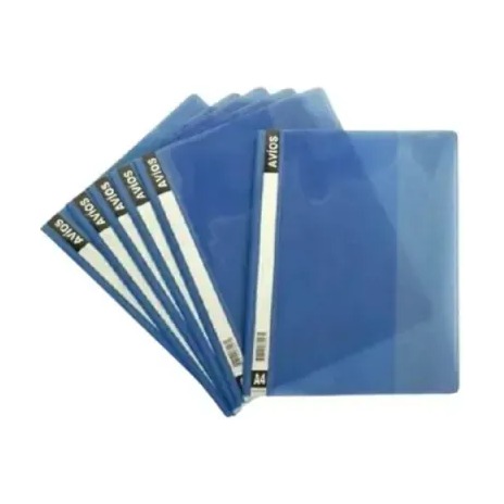 CARPETA BASE OPACA OFICIO AZUL AVIOS