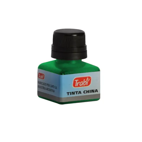 TINTA CHINA TRABI 15CC VERDE