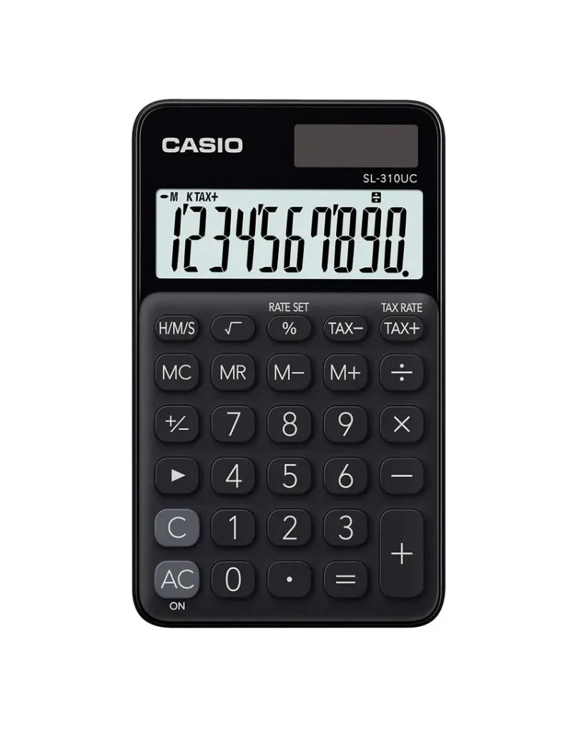 CALCULADORA  CASIO SL-310UC-BK