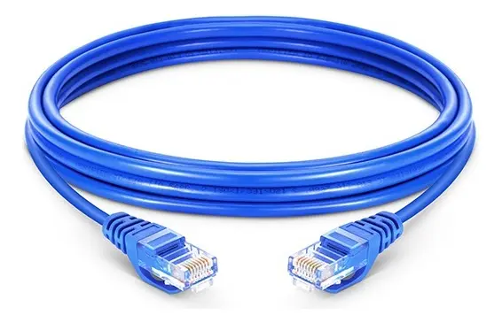 Cable de Red cat5e 2,1mt multilan Azul